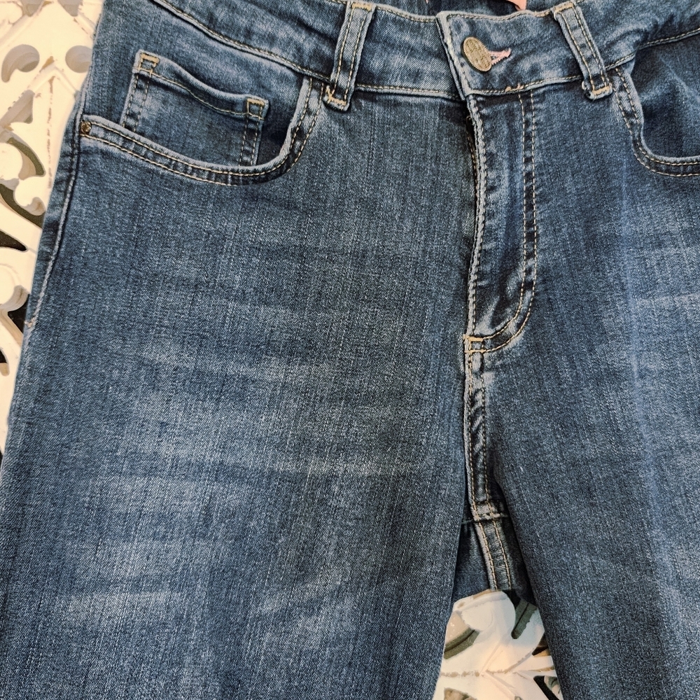 PARAMI JEANS LOOSE LEG HIGH WAIST AIR BLUE FROM TURKEY WOMENS SIZE  EU W:36 L:30 - Picture 10 of 14